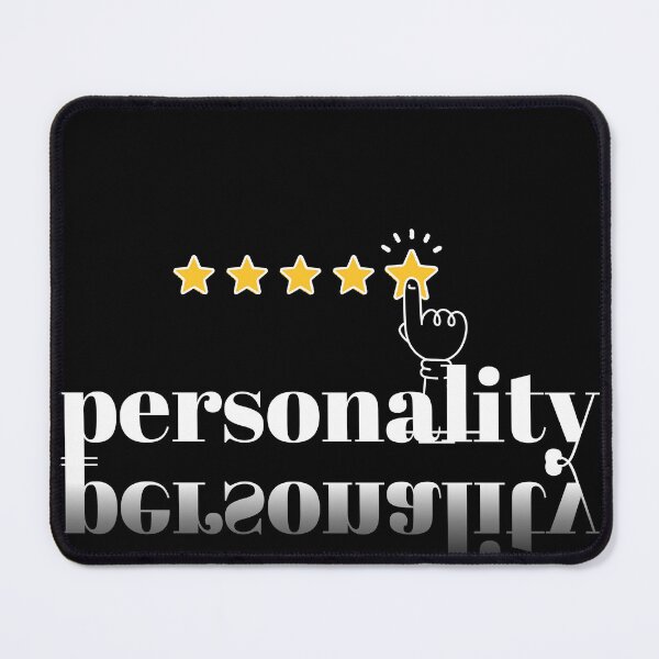 Item preview, five star rating for personality designed and sold by thebadrandoms.