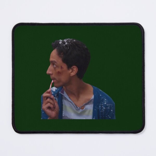 Item preview, abed eating a candy cane designed and sold by aureliagise.
