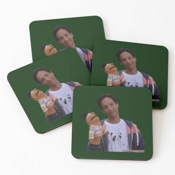 Item preview, abed nadir with hand puppet   designed and sold by aureliagise.