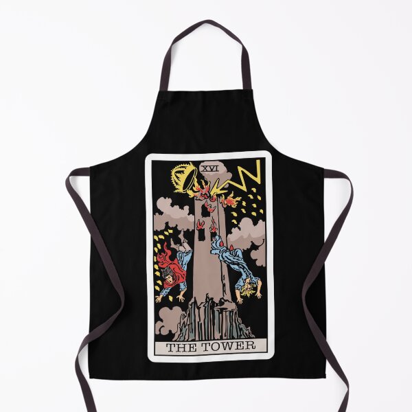 Item preview, The Tower (RWS Tarot) designed and sold by SethMakesArt.