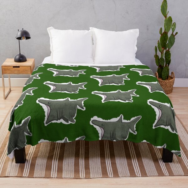 Item preview, Square Basking Shark designed and sold by urbancrab.
