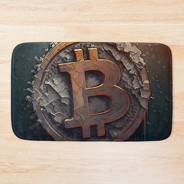 Item preview, Arte fantástico con el logotipo de Bitcoin designed and sold by HodlerSqvad.