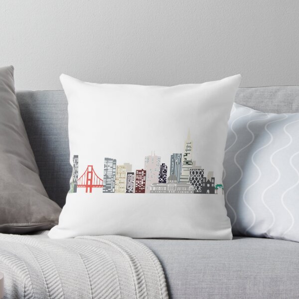 San Francisco Skyline Coussin