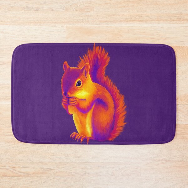 Item preview, Purple and Orange Squirrel designed and sold by NeonFuzz.