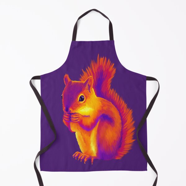Item preview, Purple and Orange Squirrel designed and sold by NeonFuzz.