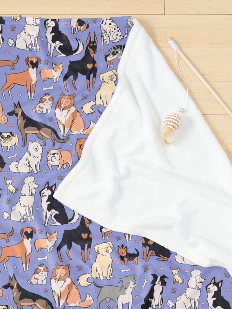 Illustrated on sale Dog blanket