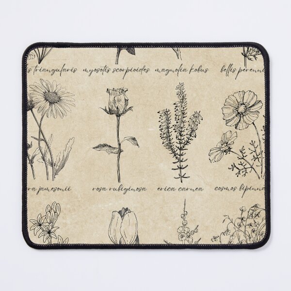 Item preview, botanical floral poster (W/O LOONA TITLE) designed and sold by loonaluvdesigns.