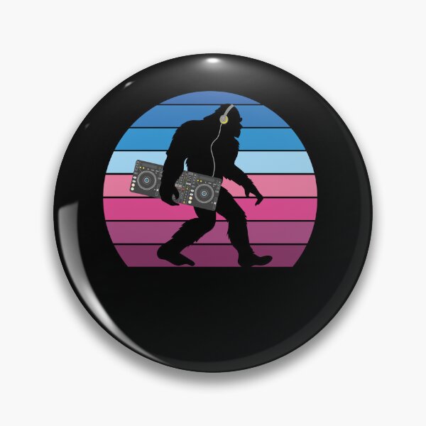Item preview, Bigfoot DJ Sasquatch - Funny DJ Graphic designed and sold by Gerdek.
