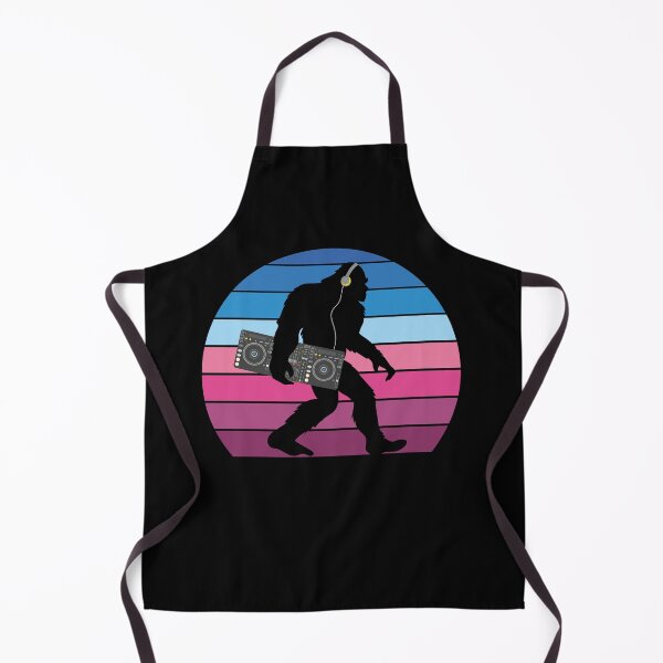 Item preview, Bigfoot DJ Sasquatch - Funny DJ Graphic designed and sold by Gerdek.