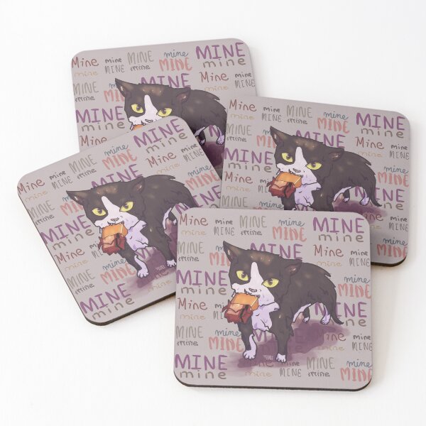 Item preview, Possessive Cat with Block of Cheese designed and sold by strudeldoodle.