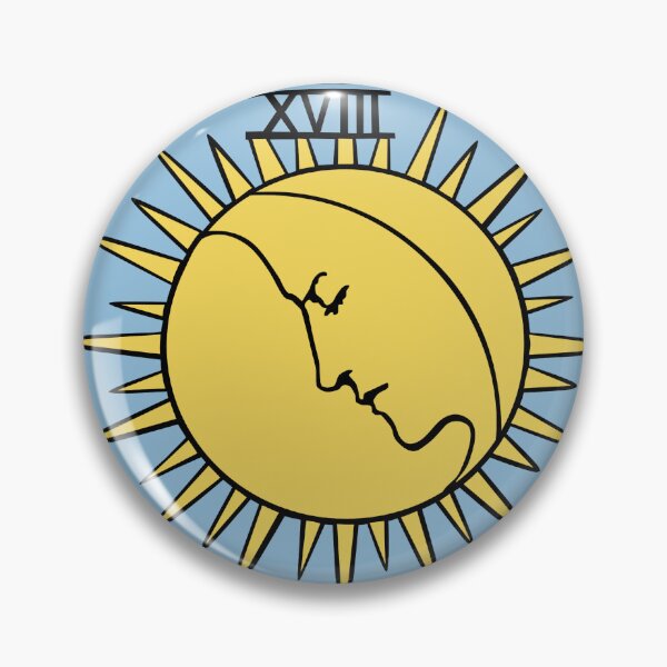 Item preview, The Moon (RWS Tarot) designed and sold by SethMakesArt.
