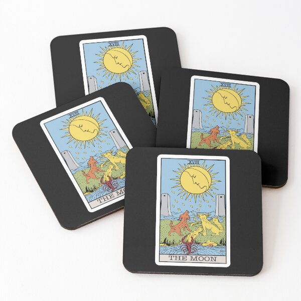 Item preview, The Moon (RWS Tarot) designed and sold by SethMakesArt.