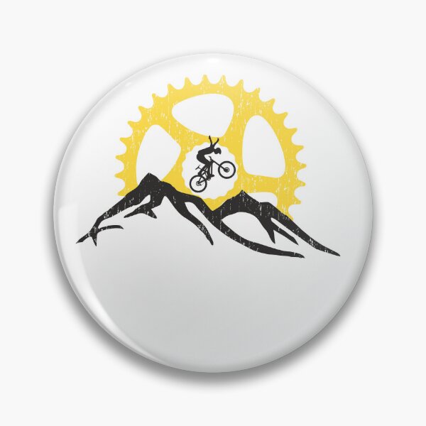 Item preview, Mountainbike Chainwheel Sunset Design Graphic designed and sold by Gerdek.