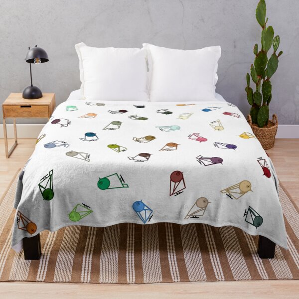 Item preview, Birdopolis Color Bird Pattern designed and sold by Pixel4Art.