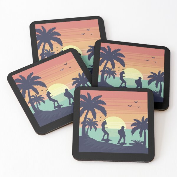 Item preview, onewheel artwork flat design landscape sunrise view cute gift for Onewheel owner - onewheel team  designed and sold by QUEEN-WIVER.