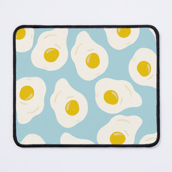 Item preview, Fried eggs breakfast blue designed and sold by Kimmygowland.