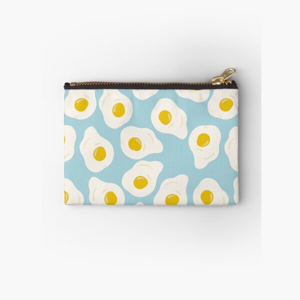 Item preview, Fried eggs breakfast blue designed and sold by Kimmygowland.