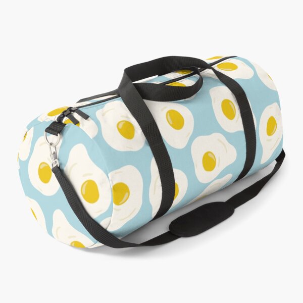 Item preview, Fried eggs breakfast blue designed and sold by Kimmygowland.