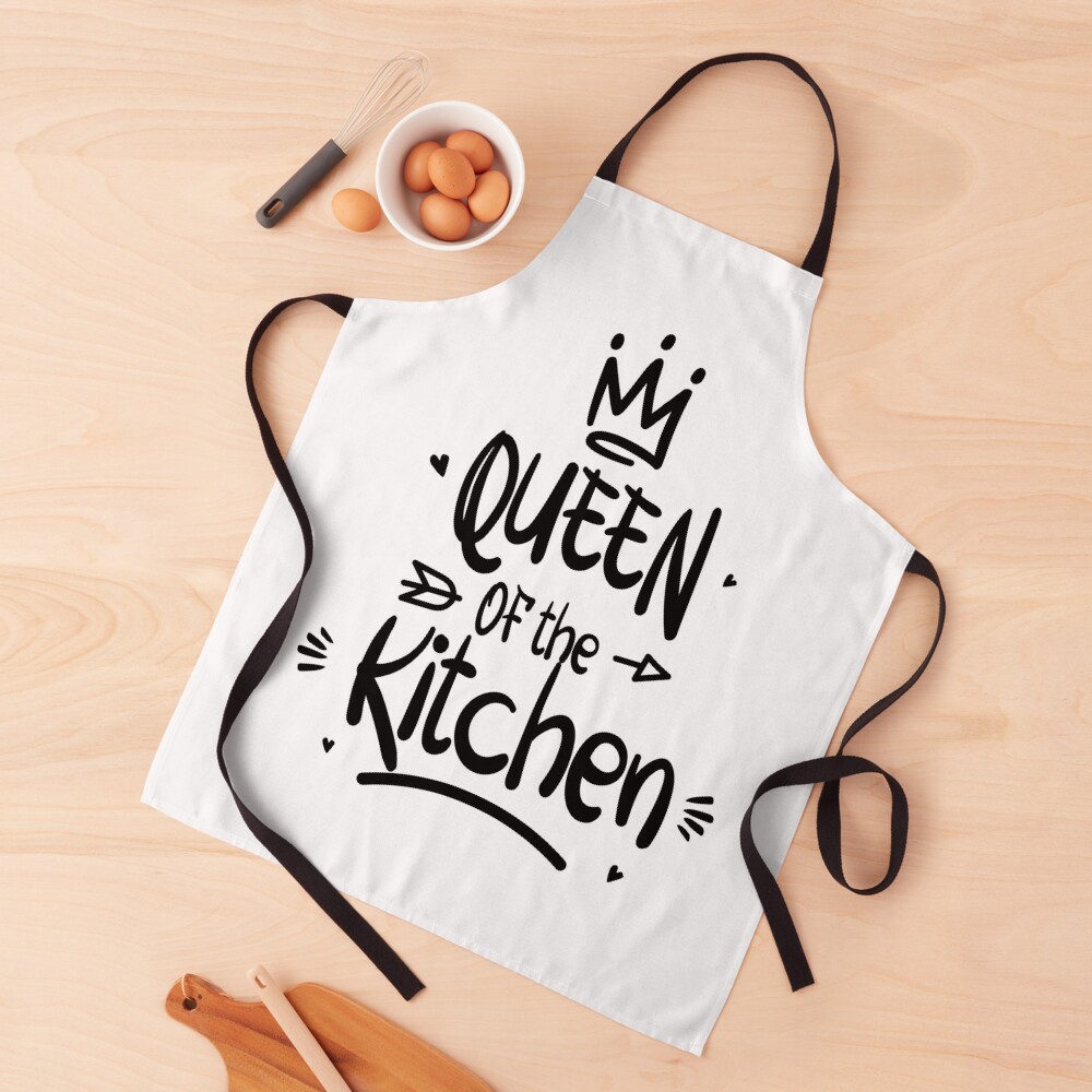 Cooking Aprons Queen of the Kitchen Cooking Chef Gift Women Who