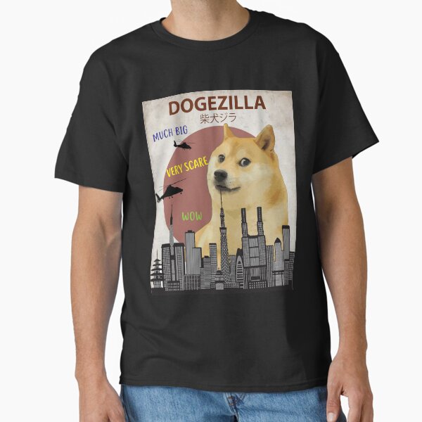 Item preview, Dogezilla - Funny Doge Meme Giant Shiba Inu designed and sold by Animalzilla.