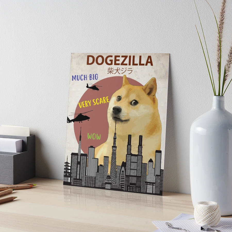Dogezilla - Funny Doge Meme Giant Shiba Inu