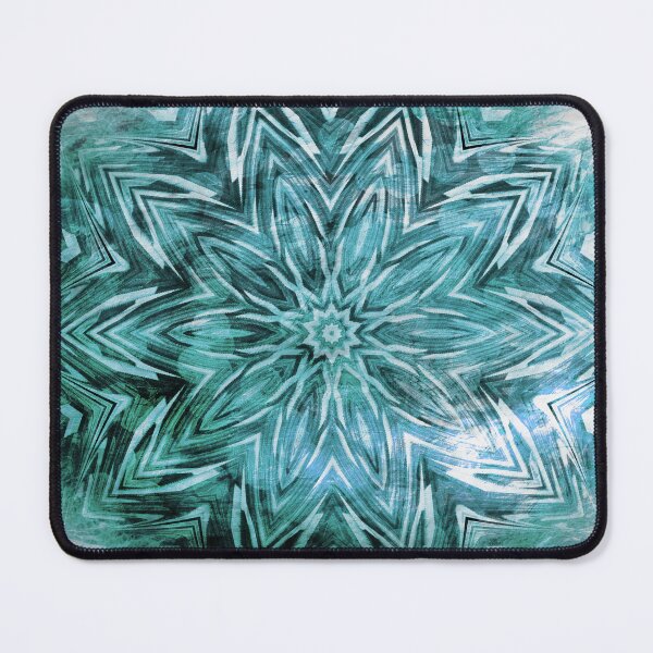 Item preview, Turquoise Spray Floral Design designed and sold by Lynn Marie Sharp.