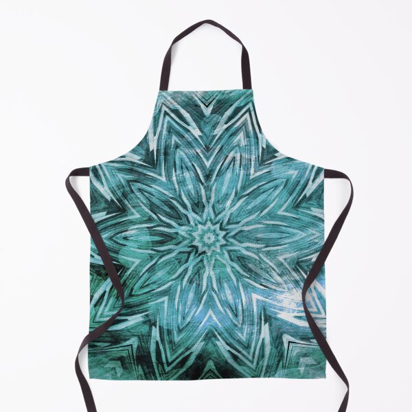 Item preview, Turquoise Spray Floral Design designed and sold by Lynn Marie Sharp.