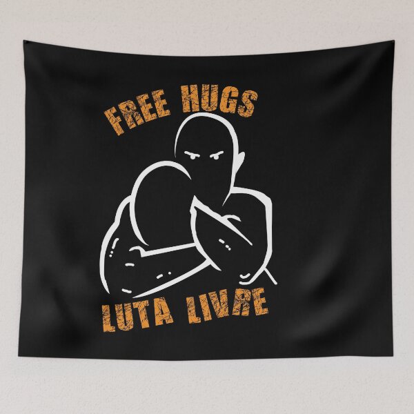 Item preview, Free Hughs Luta Livre I BJJ I Grapling t shirt designed and sold by MMA--Designer.