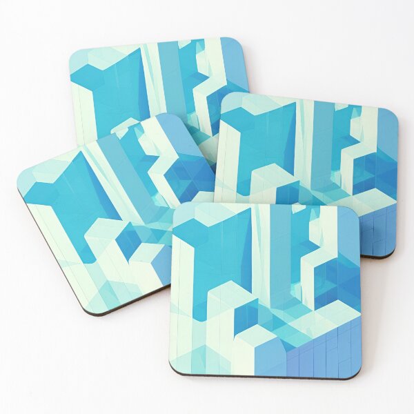 Item preview, Ice and Glass Isometric designed and sold by Arkneer.