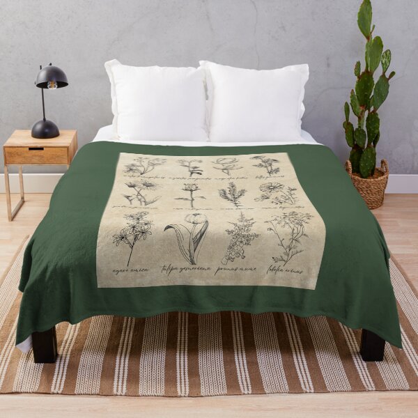 Item preview, botanical floral poster (W/O LOONA TITLE) designed and sold by loonaluvdesigns.