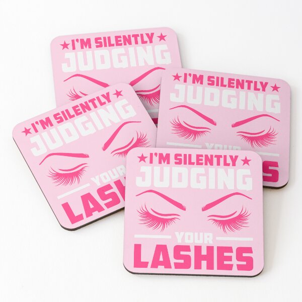Item preview, I'm Silently Judging Your Lashes designed and sold by RepublicOfFire.