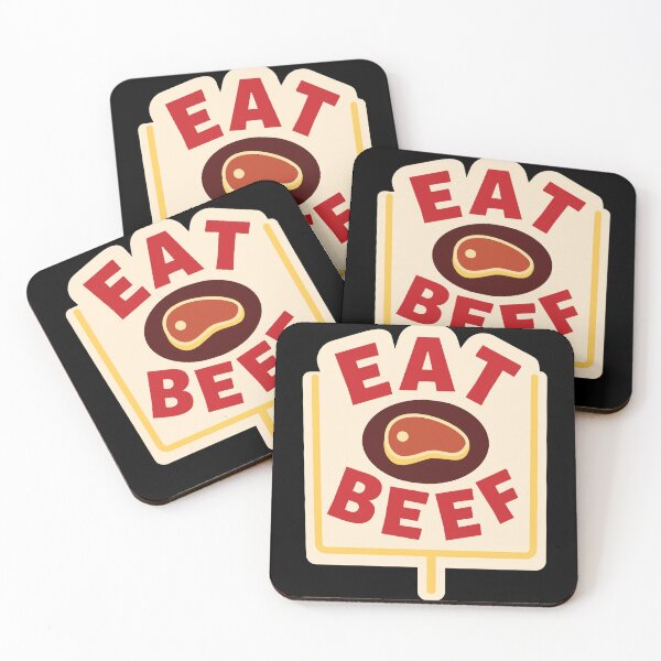Item preview, eat beef | stranger things designed and sold by Shagrah.
