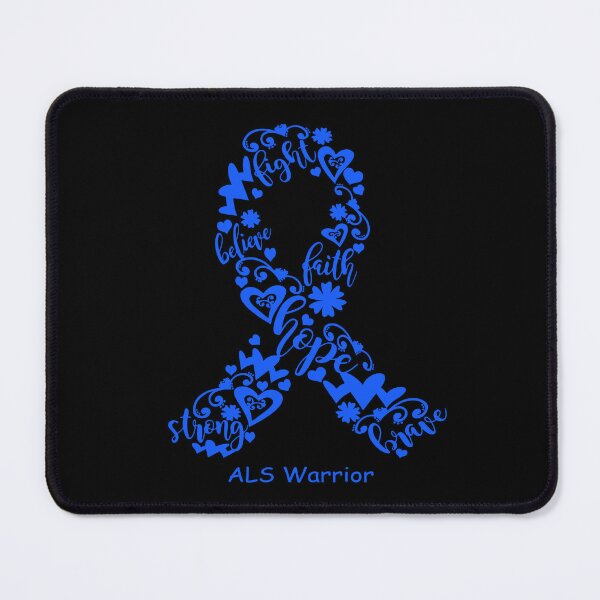 Item preview, ALS Warrior - ALS Ribbon Strong Hope Believe Fight Faith Brave designed and sold by CansellBar.