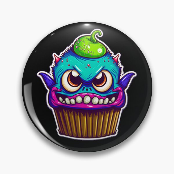 Item preview, Monster Cupcake #3 designed and sold by Hellbent Media.