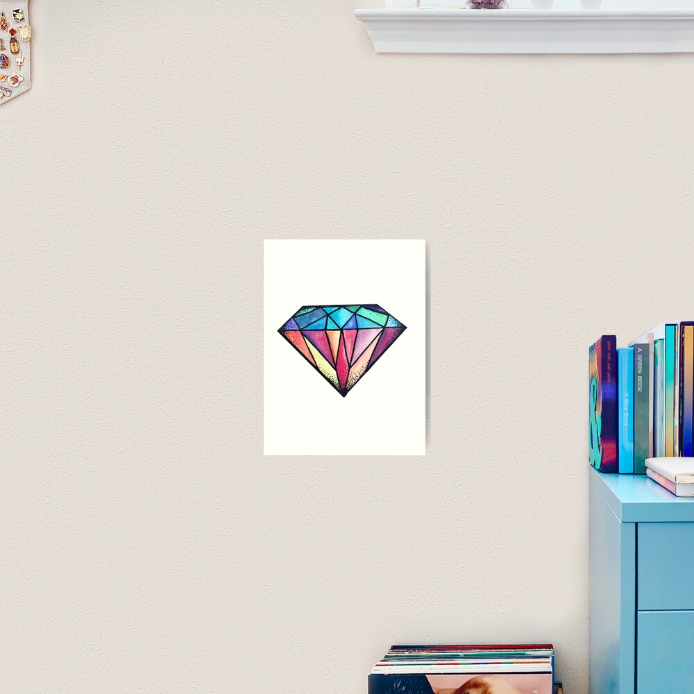 Galaxy Diamond Art Board Print for Sale by Sofia Elian