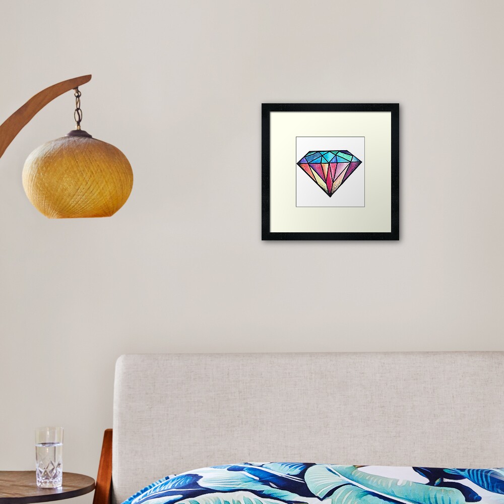 Galaxy Diamond Art Board Print for Sale by Sofia Elian