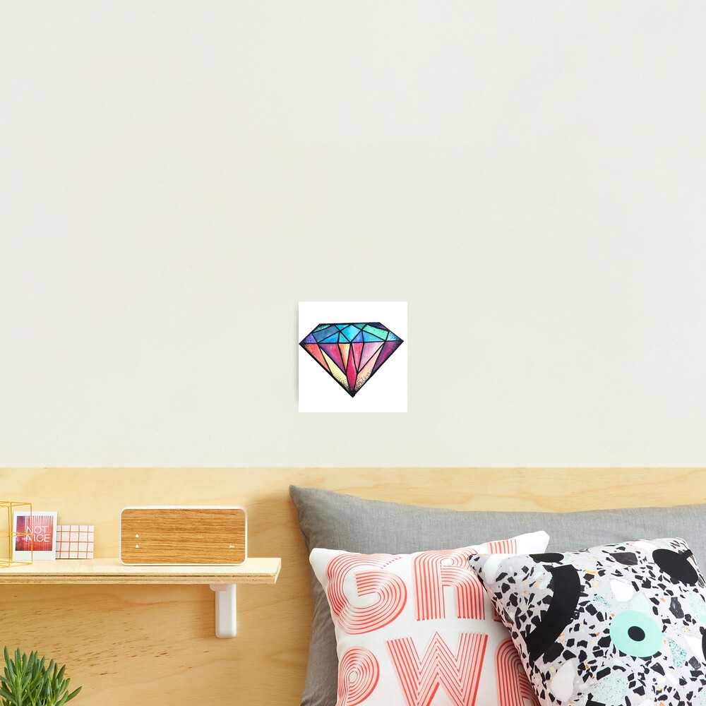 Rainbow Diamond Art Print for Sale by Sofia Elian