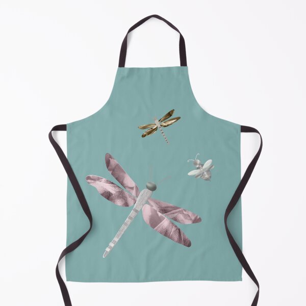 Item preview, Pretty metallic dragonflies with a cute embroidered dragonfly look. Caroline Laursen Original. designed and sold by Caroline Laursen.