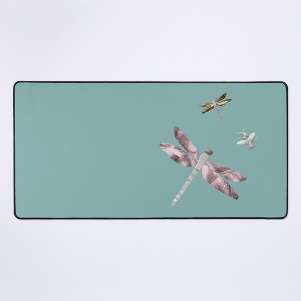 Item preview, Pretty metallic dragonflies with a cute embroidered dragonfly look. Caroline Laursen Original. designed and sold by Caroline Laursen.
