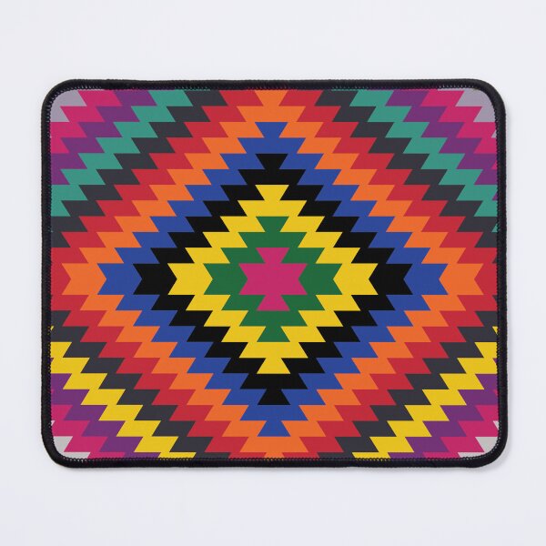 Item preview, Modern Kilim - Bright Geometric pattern by Cecca Designs designed and sold by Cecca-Designs.