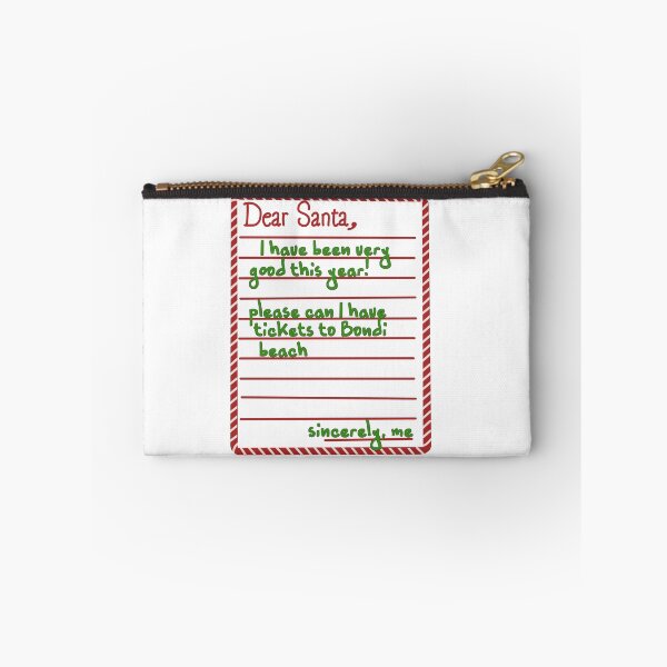 Item preview, Letter to santa (bondi beach tickets) designed and sold by Becky-Marie.
