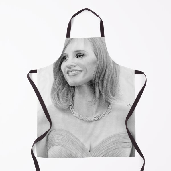 Item preview, Jessica Chastain Portrait designed and sold by daverives.