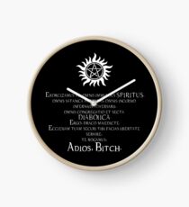 Supernatural Adios Bitch Exorcism Clock