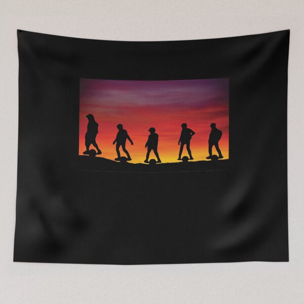 Item preview, onewheel artwork flat design landscape sunrise view cute gift for Onewheel owner - onewheel team  designed and sold by QUEEN-WIVER.