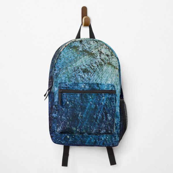 Item preview, Blue painted beech bark designed and sold by AdioraStore.