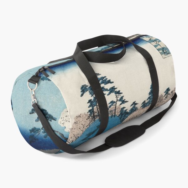 Item preview, Cherry blossom near the Hachiman Shrine (1797-1858) vintage Ukiyo-e designed and sold by blackdogshop.