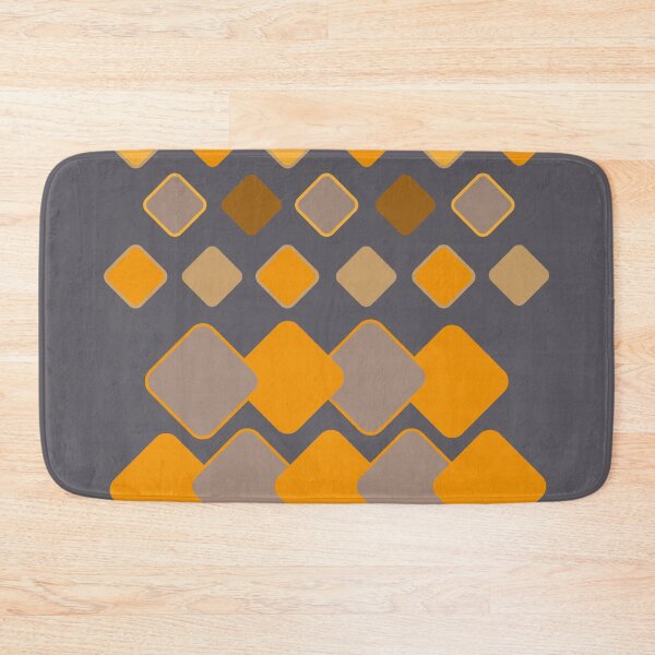 Item preview, Formas quadrado losango do laranja, marro e bege designed and sold by GirlaineSQ.