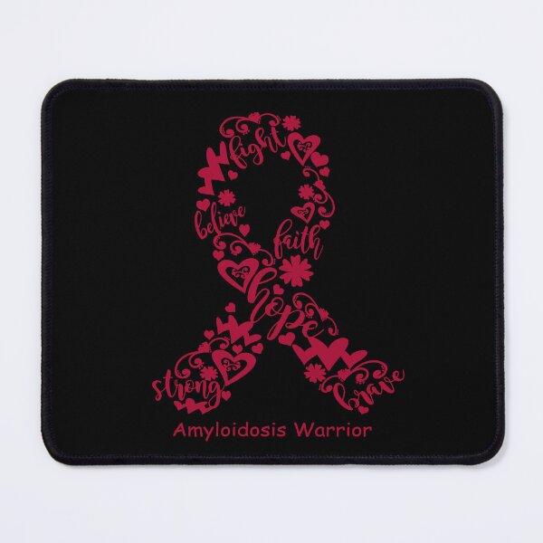 Item preview, Amyloidosis Warrior - Amyloidosis Ribbon Strong Hope Believe Fight Faith Brave designed and sold by CansellBar.