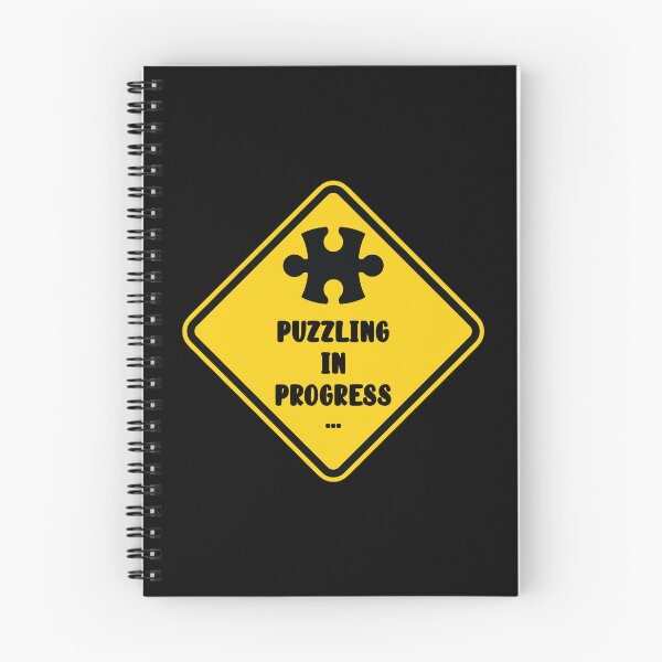 Item preview, Puzzling Thejigsawpuzzles Warning designed and sold by Hic21.