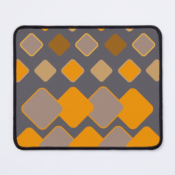Item preview, Formas quadrado losango do laranja, marro e bege designed and sold by GirlaineSQ.